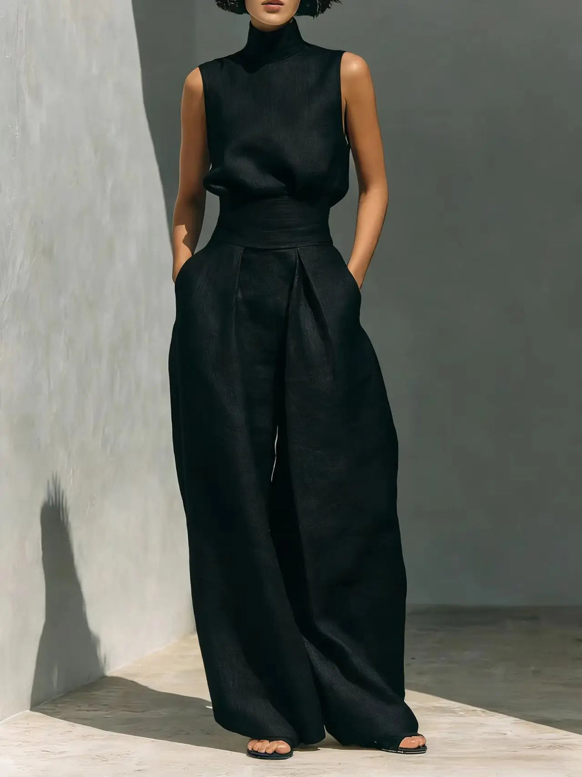 Aria High Waist Jumpsuit