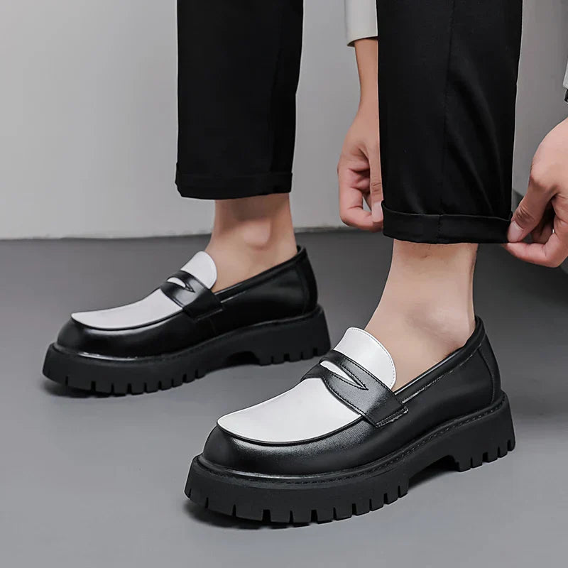 Leo Leather Penny Loafers