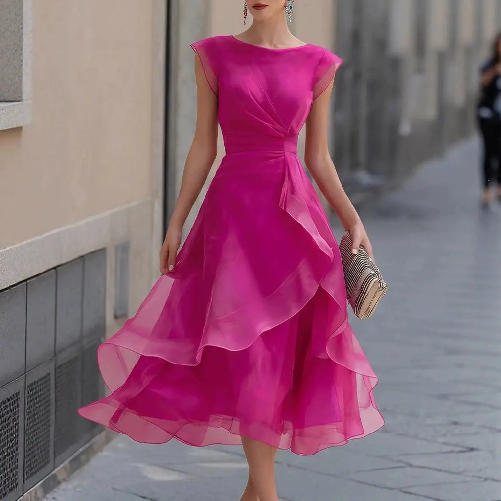 Kristine Organza Wedding Guest Dress