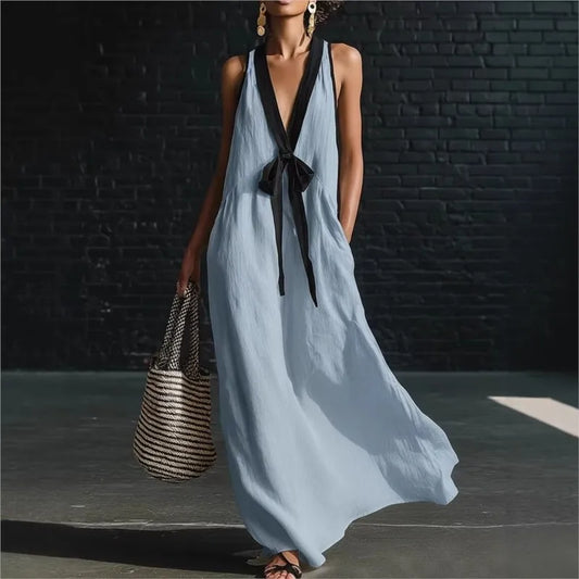 Serrena Lightweight Summer Maxi Dress