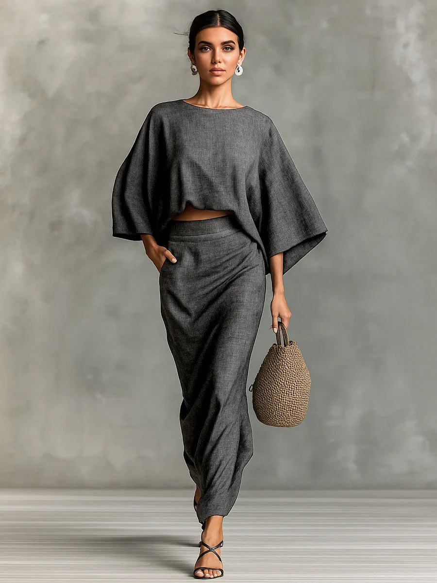Elora Bat Sleeve Set