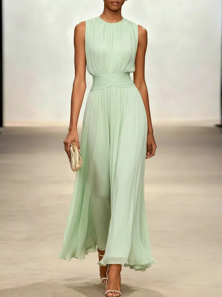 Lily Sleeveless Maxi Dres
