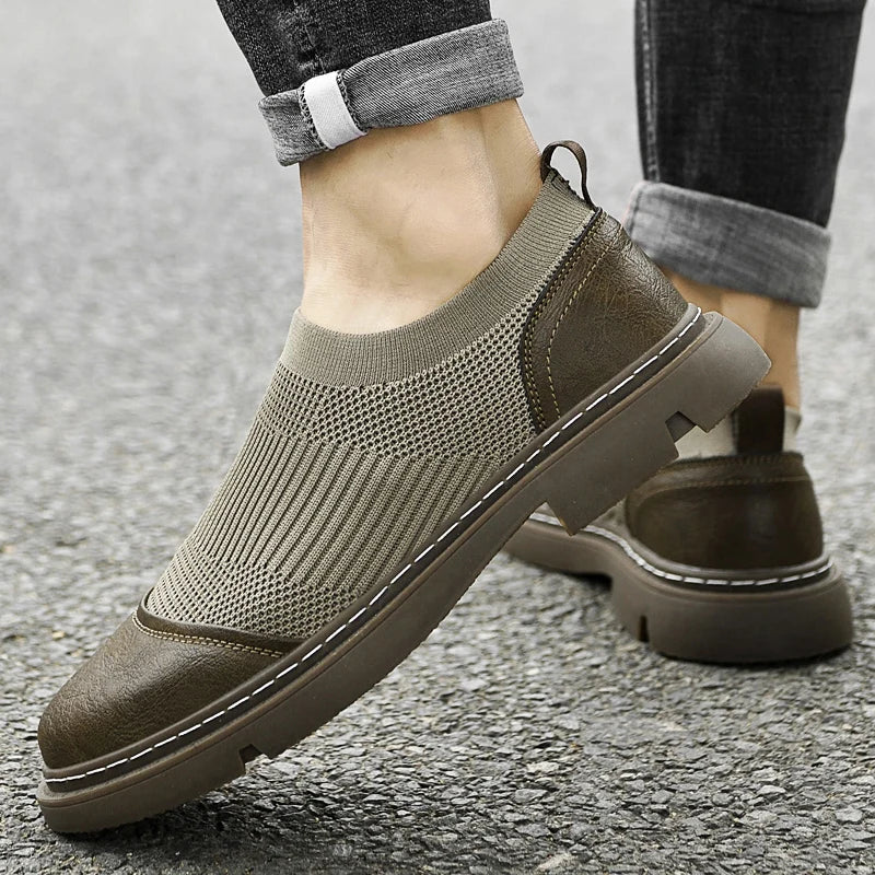 Monroe Breathable Slip On Loafers