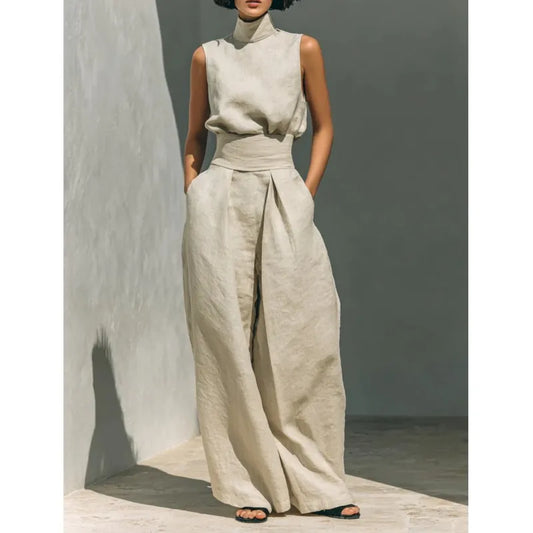 Aria High Waist Jumpsuit