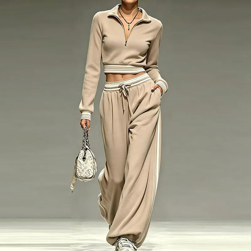 Havery Relaxed Zip Activewear Set