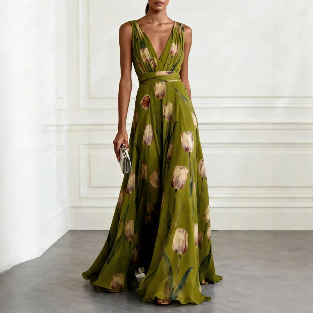 Aria Tulip Wedding Guest Dress