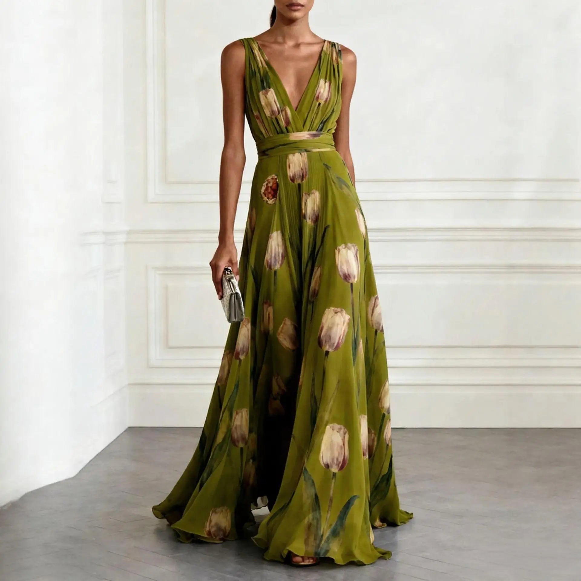Aria Tulip Wedding Guest Dress