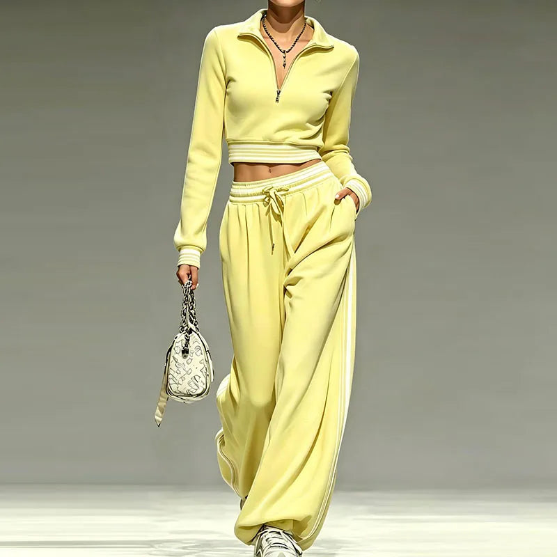 Havery Relaxed Zip Activewear Set