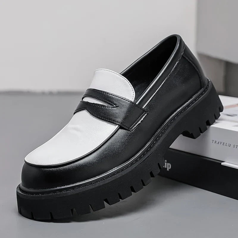 Leo Leather Penny Loafers