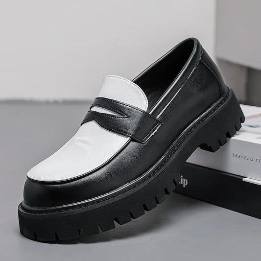 Leo Leather Penny Loafers