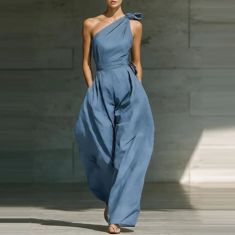 Priscilla Wide Leg Summer Jumpsuit