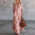 Orlena Loose Tiered Long Dress