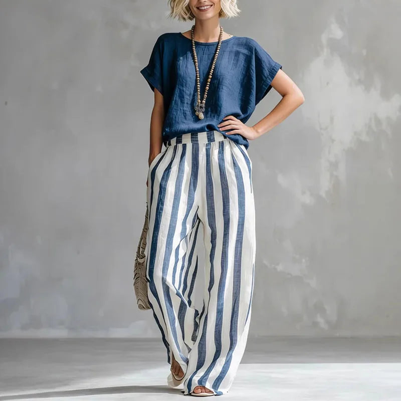 Marbella Linen Summer Set