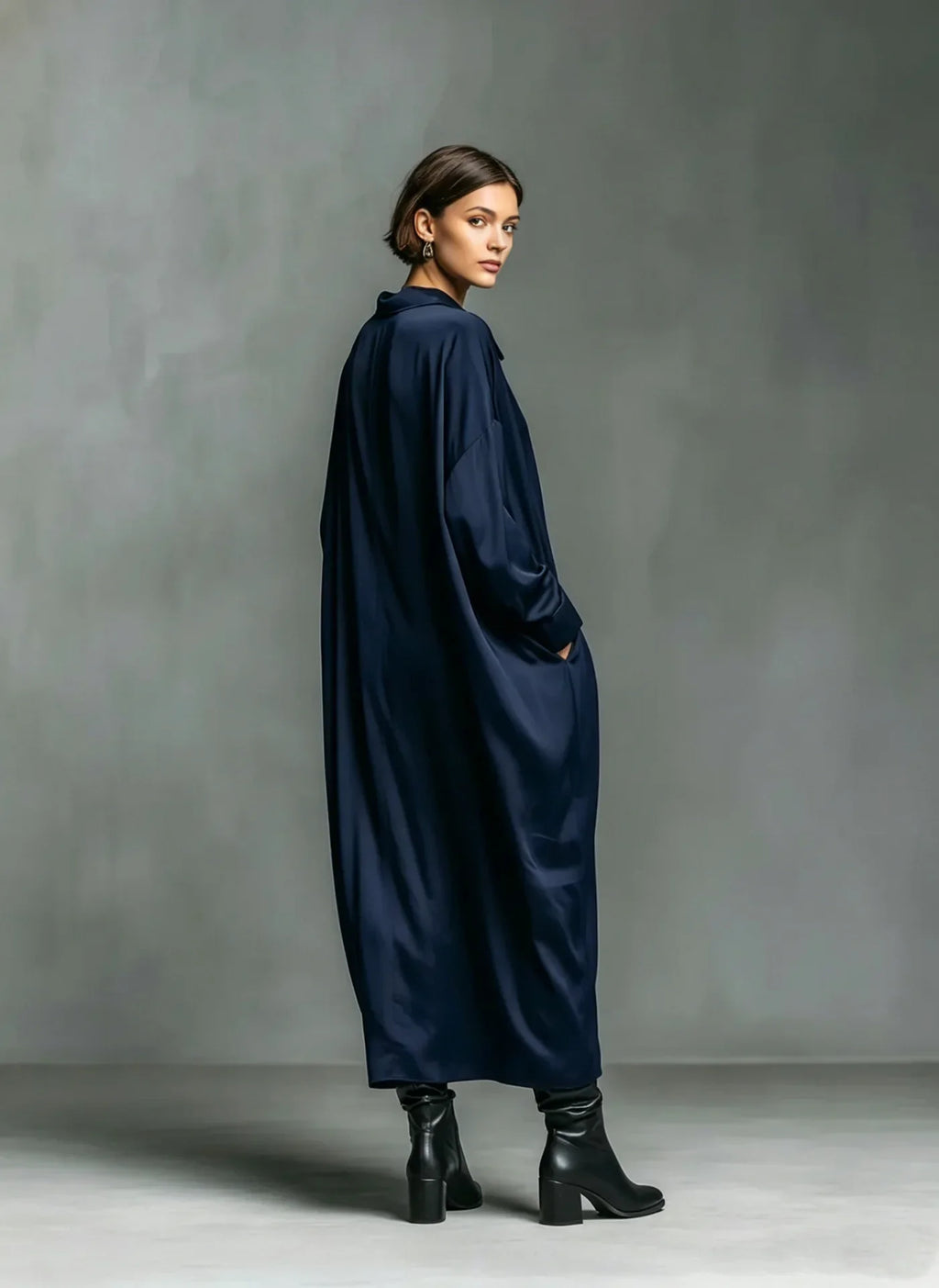 Solane Soft Drape Maxi Dress