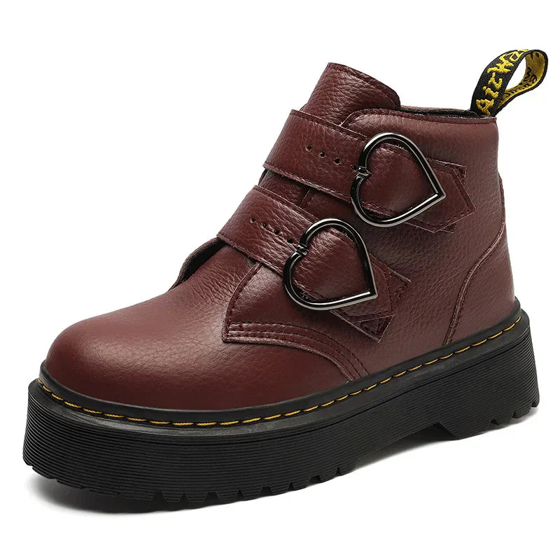Orlinda Supportive Leather Platforms