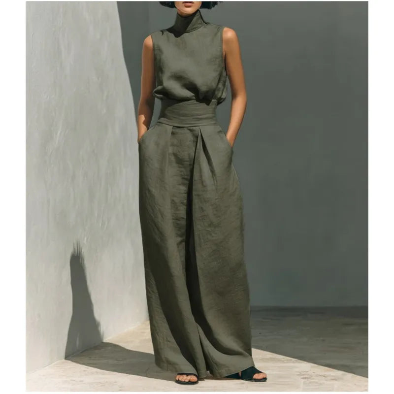 Aria High Waist Jumpsuit