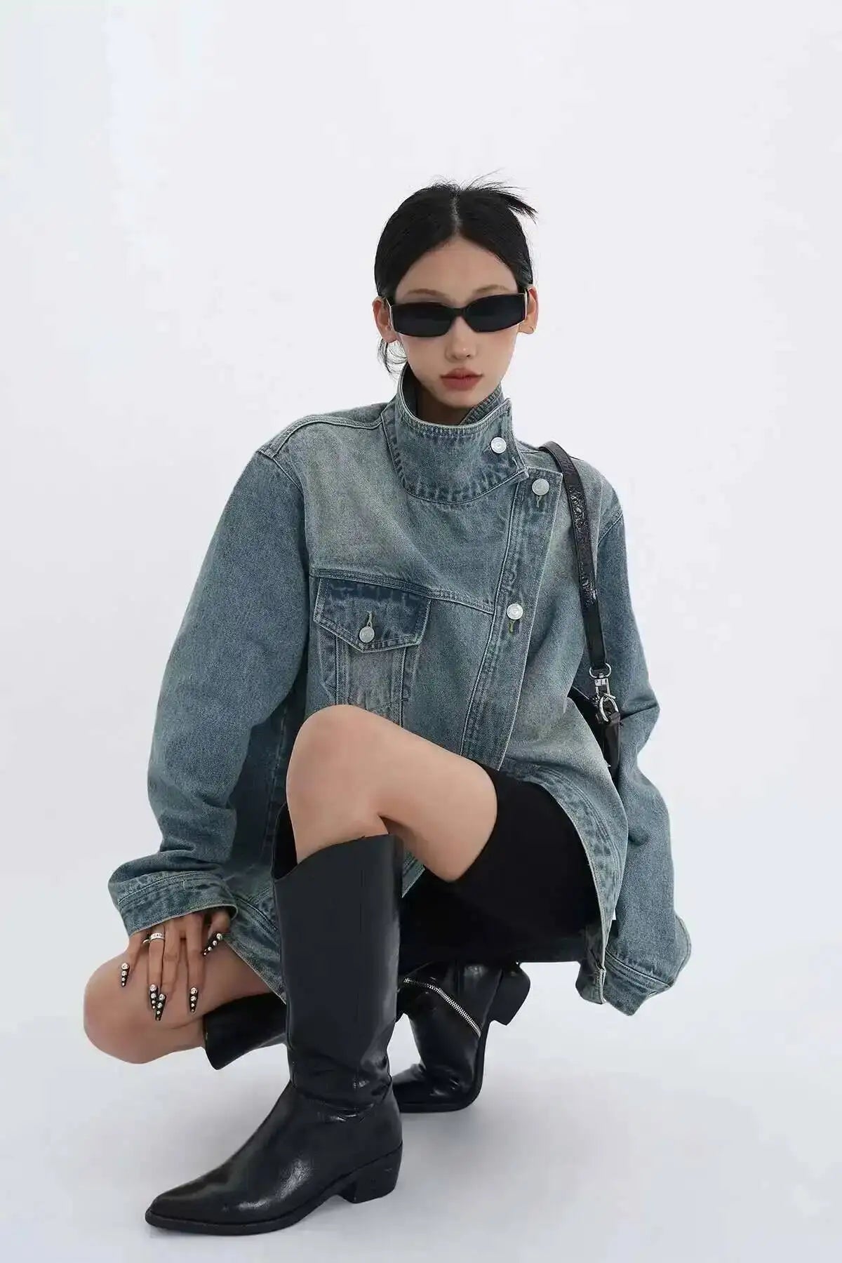Amara Oversized Denim Jacket
