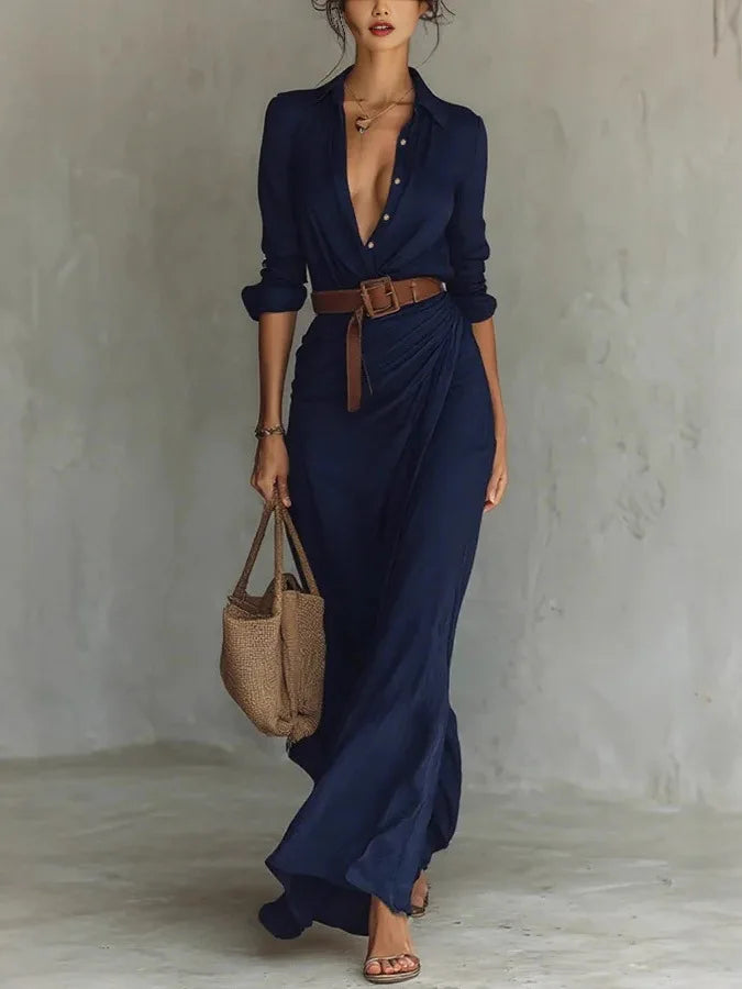 Melissa Wrap Maxi Dress
