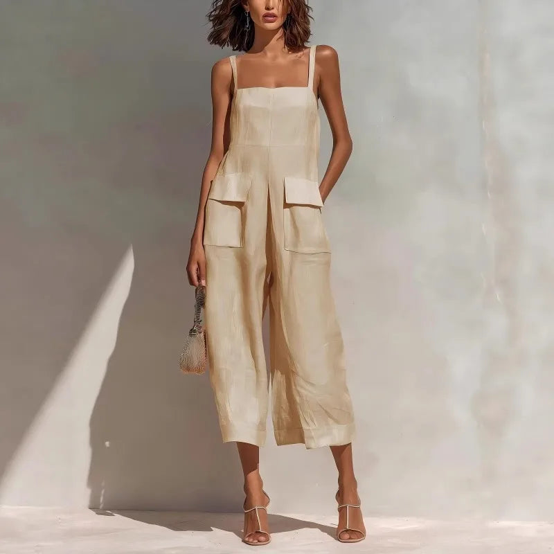 Lennox Summer Linen Jumpsuit
