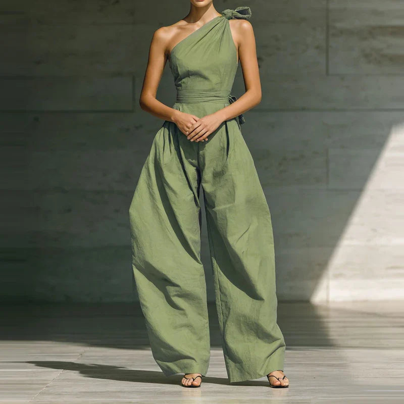 Priscilla Wide Leg Summer Jumpsuit