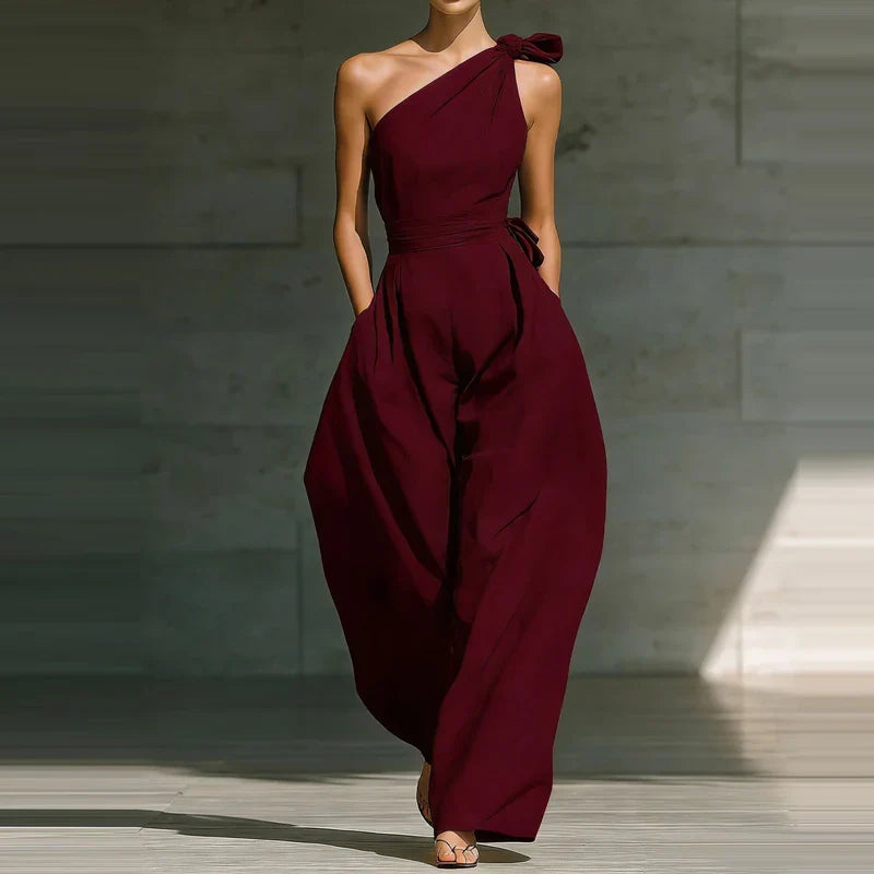 Priscilla Wide Leg Summer Jumpsuit