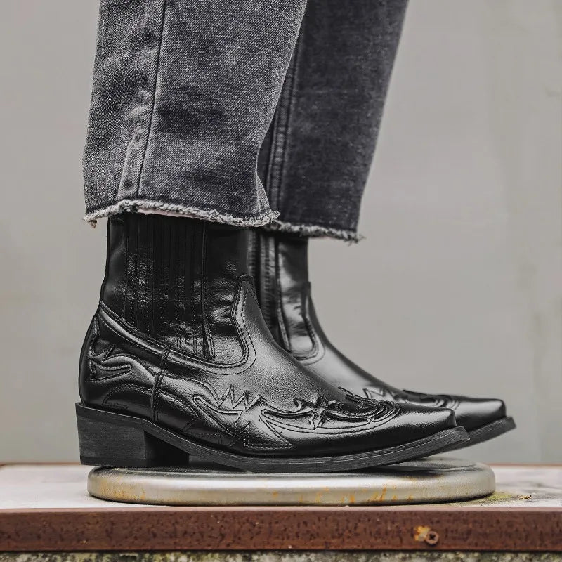 Halden Men's Genuine Leather Chelsea Boot