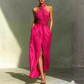 Vivienne Halter Maxi Dress