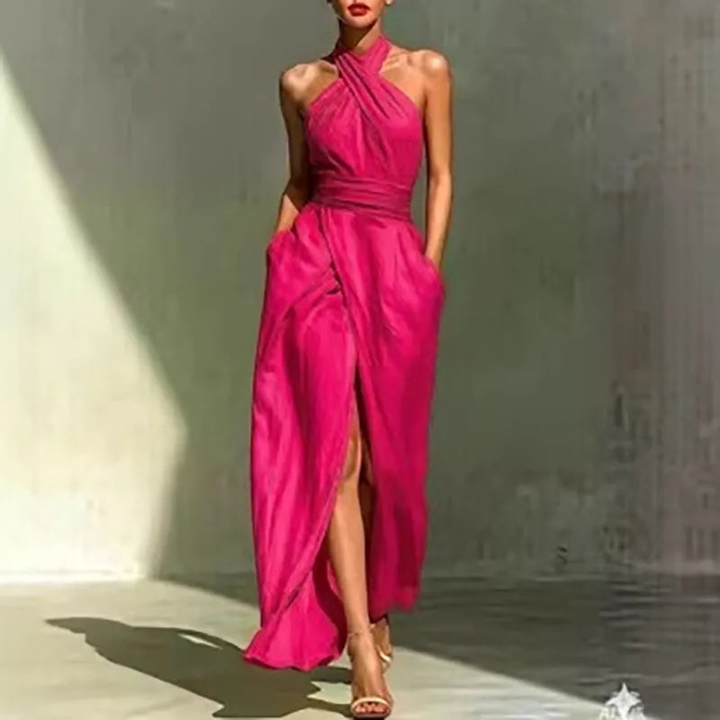 Vivienne Halter Maxi Dress