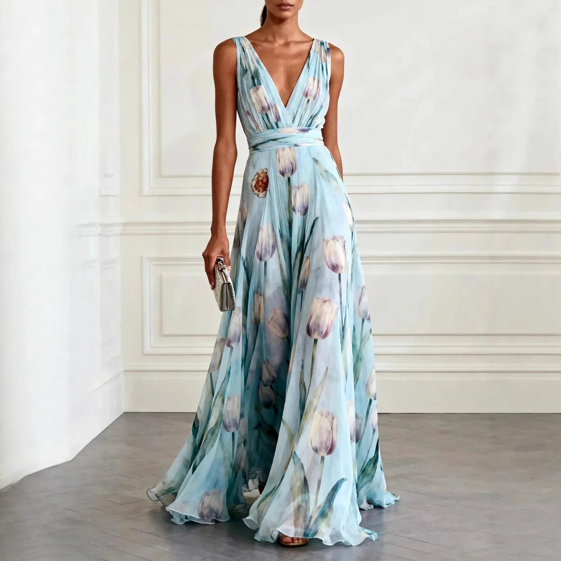 Aria Tulip Wedding Guest Dress