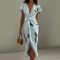 Amanda Tie Waist Midi Dress