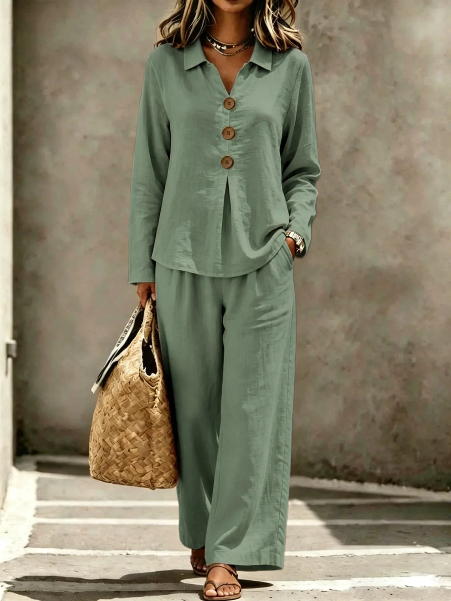 Isla Long Sleeve Matching Set