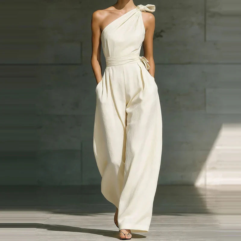 Priscilla Wide Leg Summer Jumpsuit