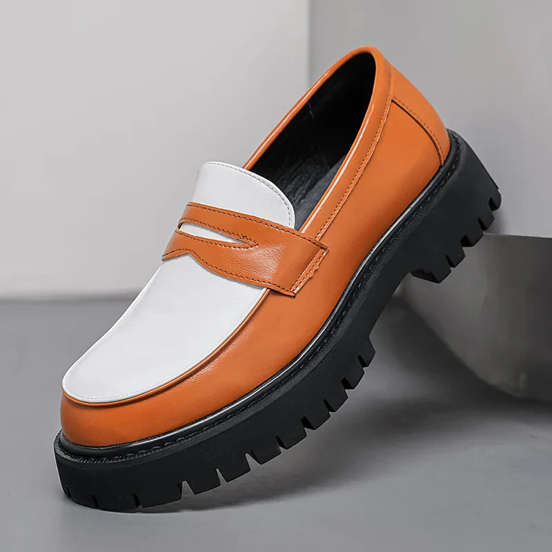 Leo Leather Penny Loafers