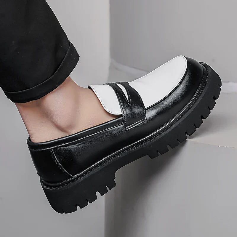 Leo Leather Penny Loafers