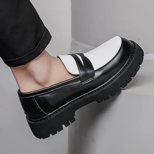 Leo Leather Penny Loafers