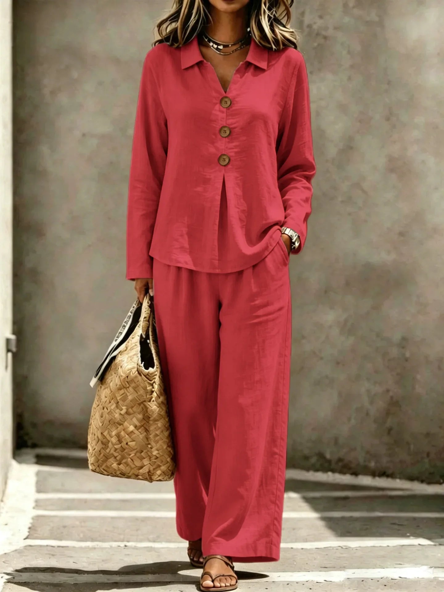 Isla Long Sleeve Matching Set