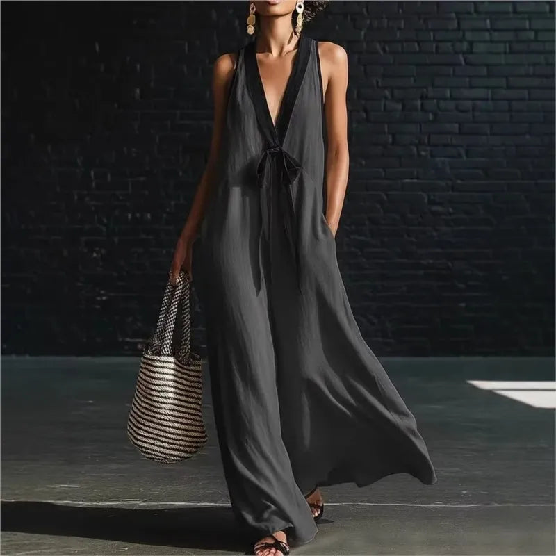 Serrena Lightweight Summer Maxi Dress