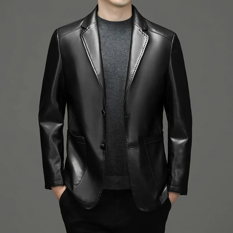 Men's Camden Premium Leather Blazer