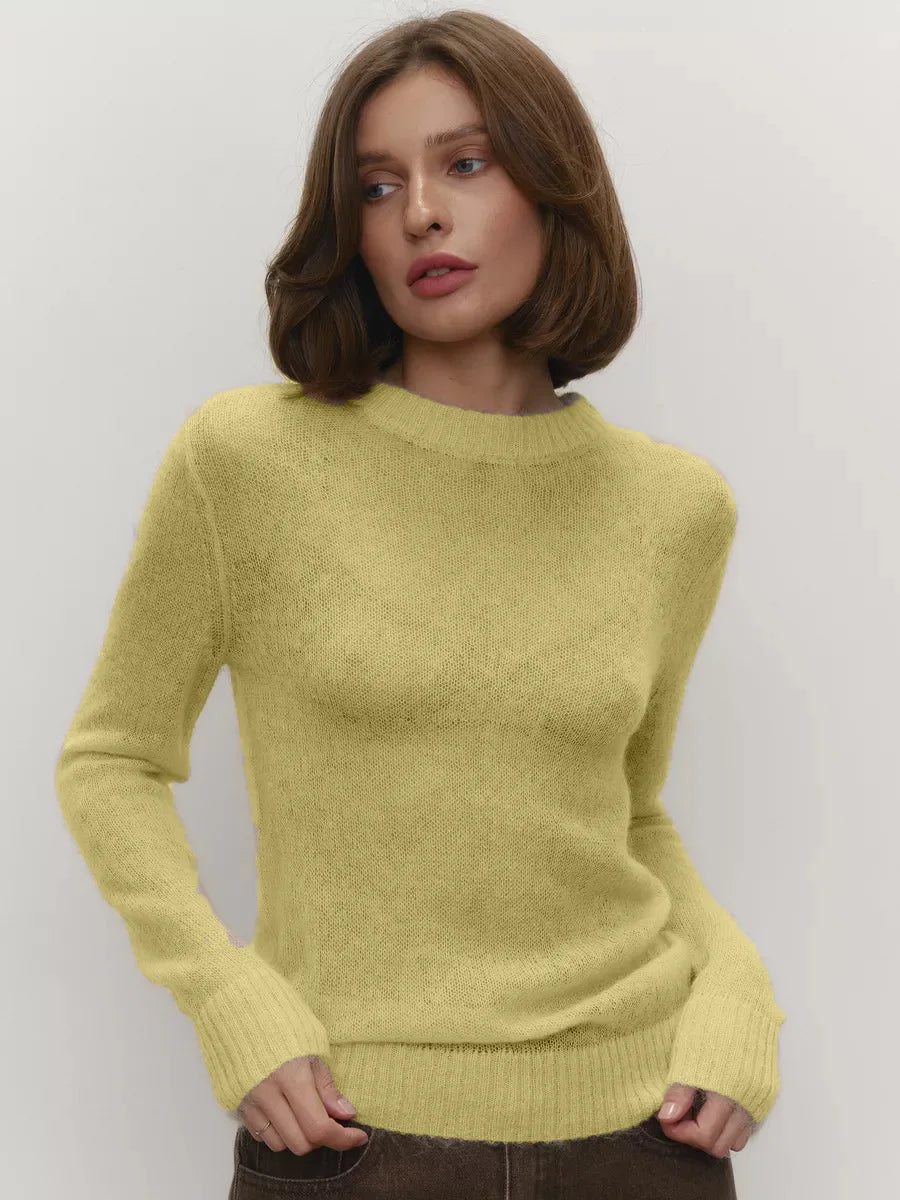 Luciana Mohair Knit Sweater