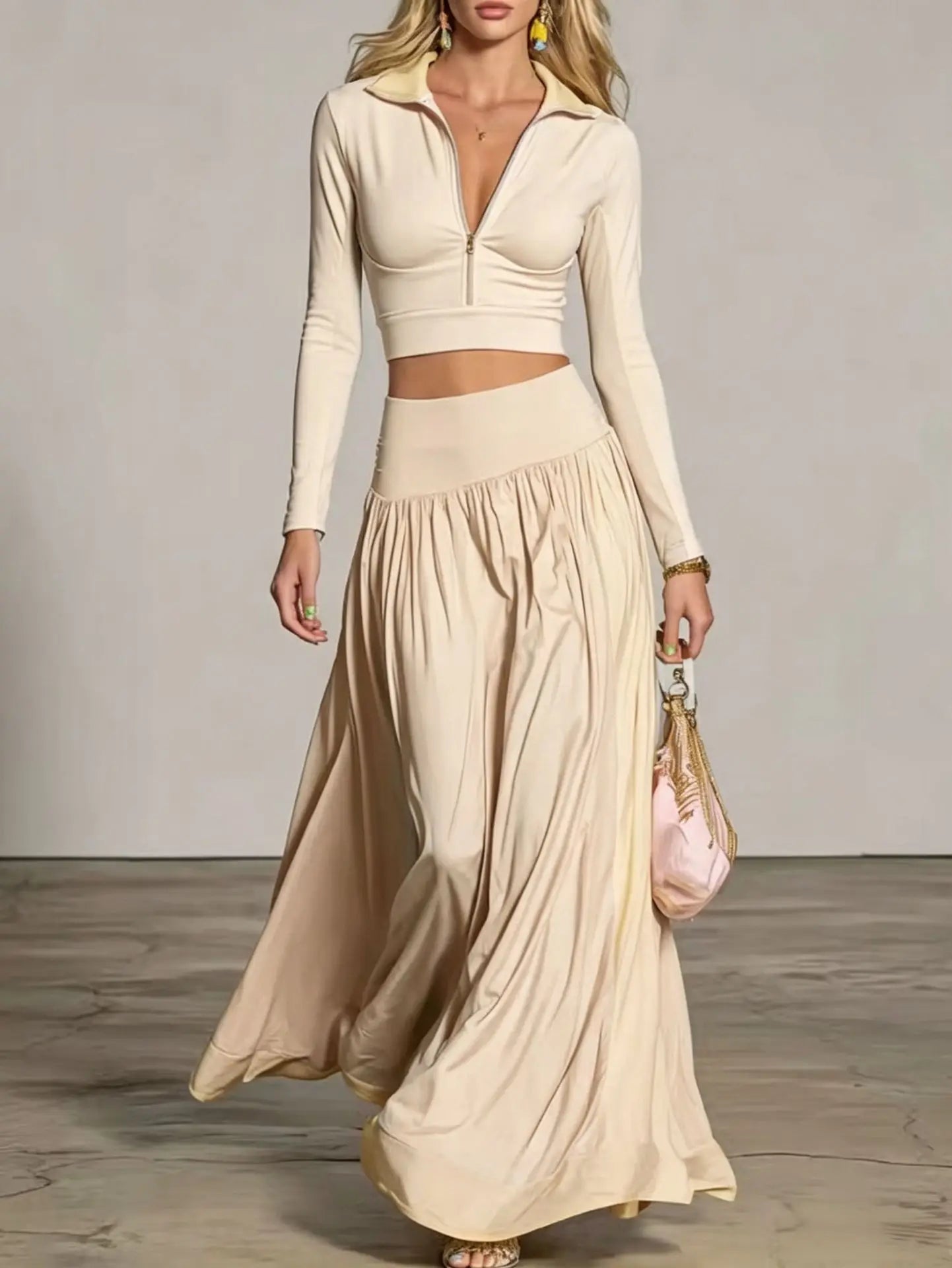 Juniper Relaxed Flowy Skirt Set