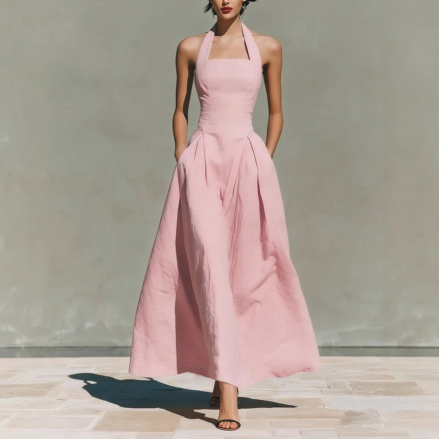 Sabrina A Line Flowy Maxi Dress