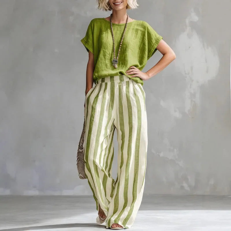 Marbella Linen Summer Set