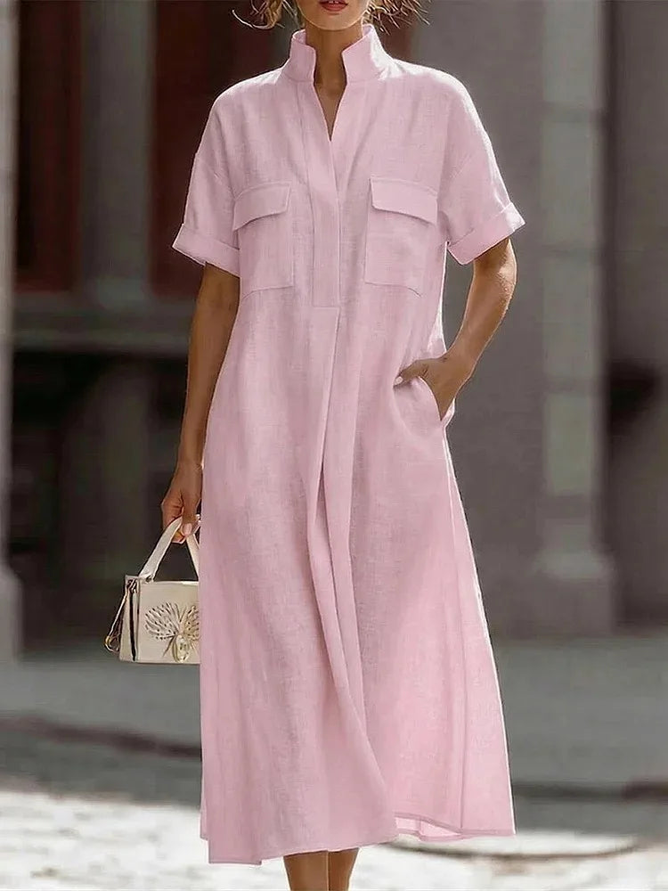 Gracia Loose Shirt Dress