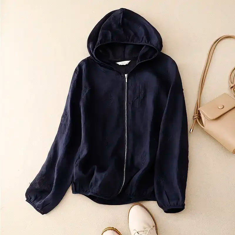 Amelia Summer Sunscreen Hoodie