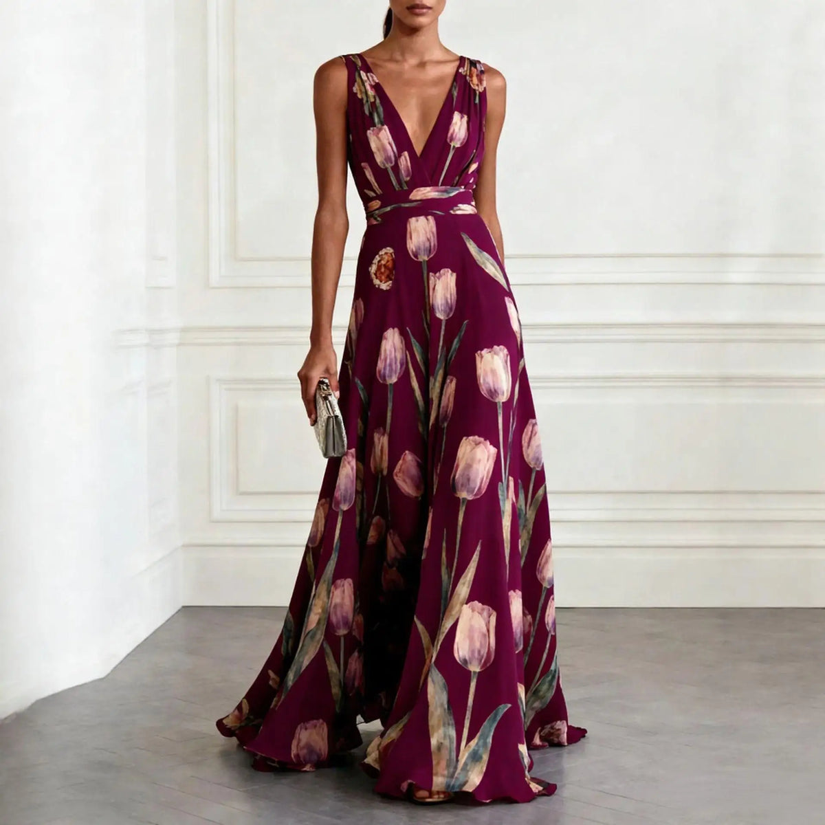 Aria Tulip Wedding Guest Dress