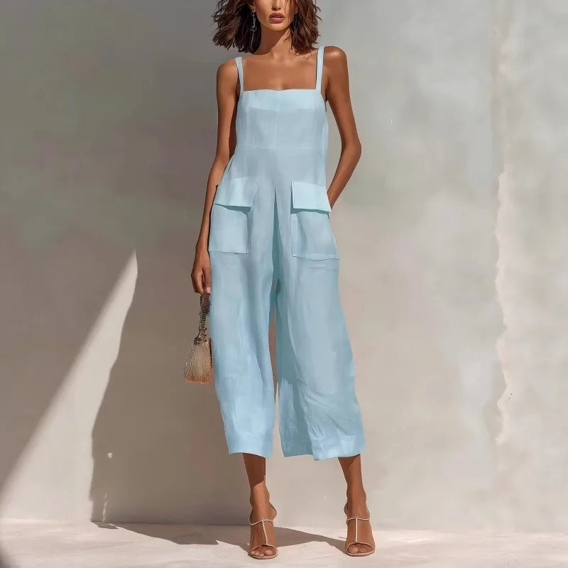Lennox Summer Linen Jumpsuit
