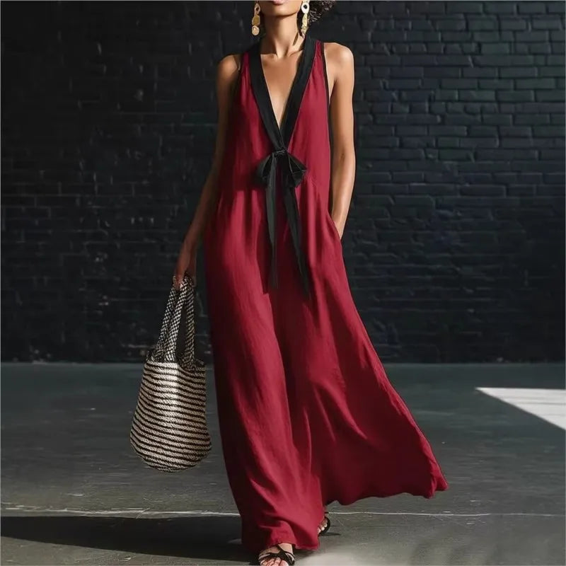 Serrena Lightweight Summer Maxi Dress