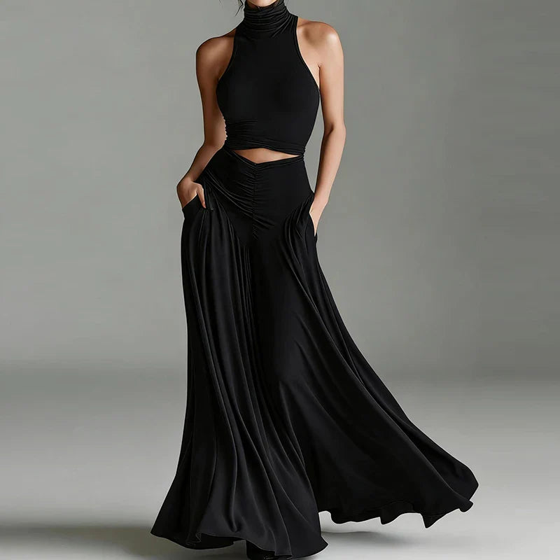 Solene Flowy Maxi Skirt Set