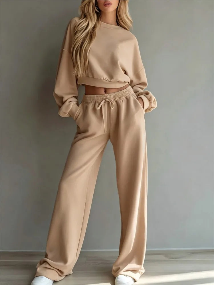 Juniper Cropped Lounge Set