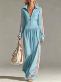 Eloise Activewear Stripe Jumpsuit